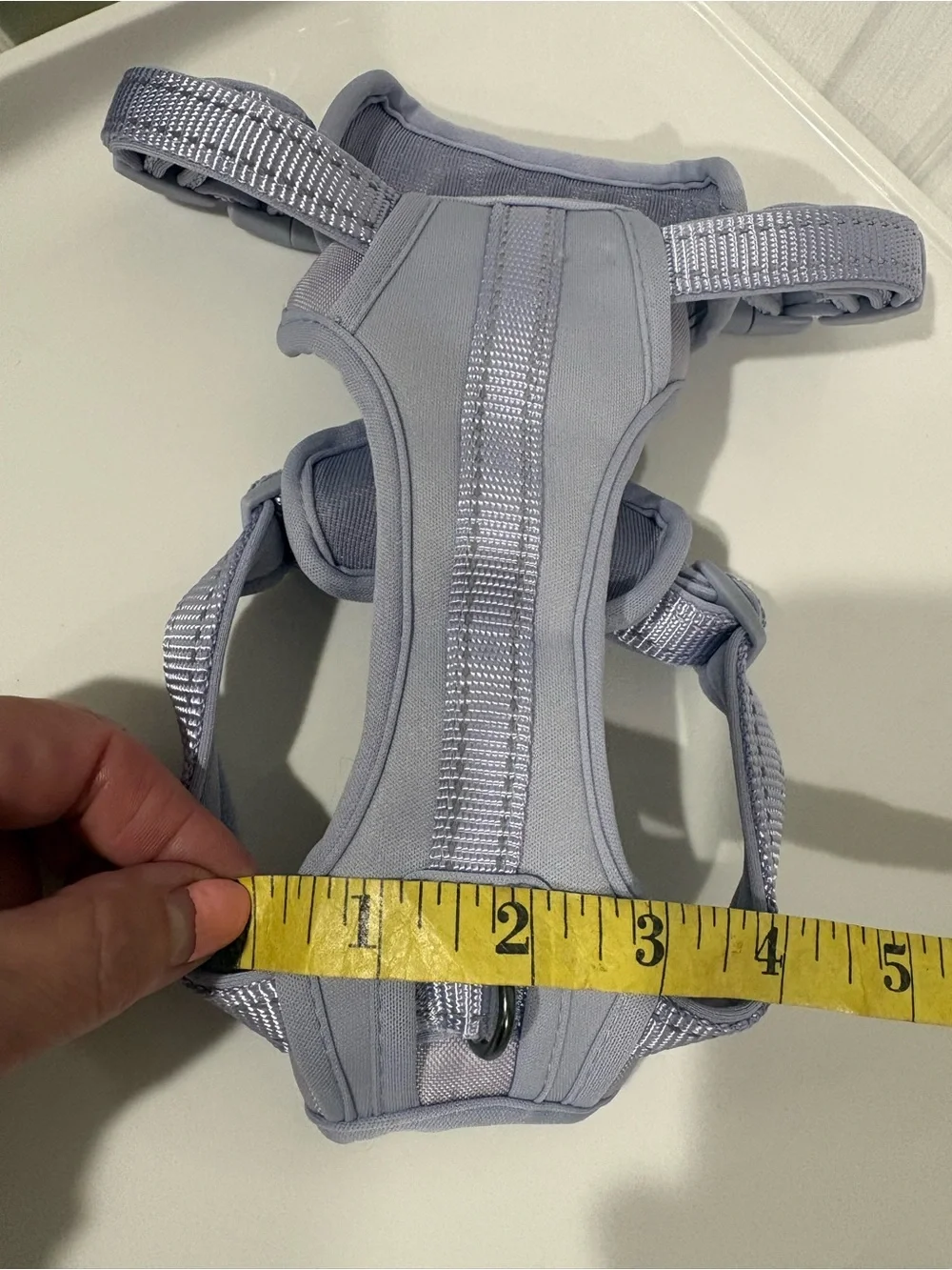 Lilac Padded Dog Harness
